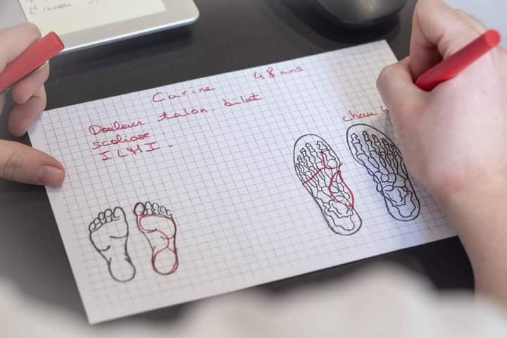 Un podologue compétent